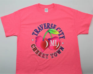 Traverse City Cherry Town T-Shirt