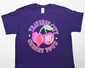 Traverse City Cherry Town T-Shirt