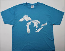 Load image into Gallery viewer, Great Lakes Full Map T-Shirt