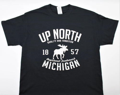 Up North Michigan Moose T-Shirt