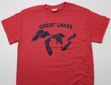 Load image into Gallery viewer, Great Lakes w/ Names T-Shirt