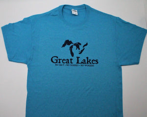Great Lakes "No Salt, Shark, Worries" T-Shirt