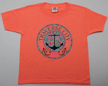 Load image into Gallery viewer, Traverse City Paisley Anchor Kids T-Shirt