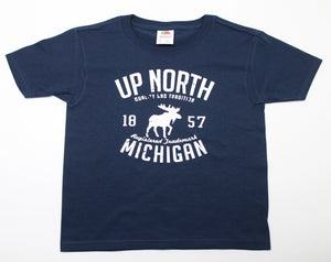 Up North Moose Kids T-Shirt