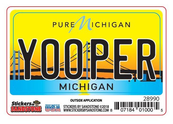 Yooper Sticker